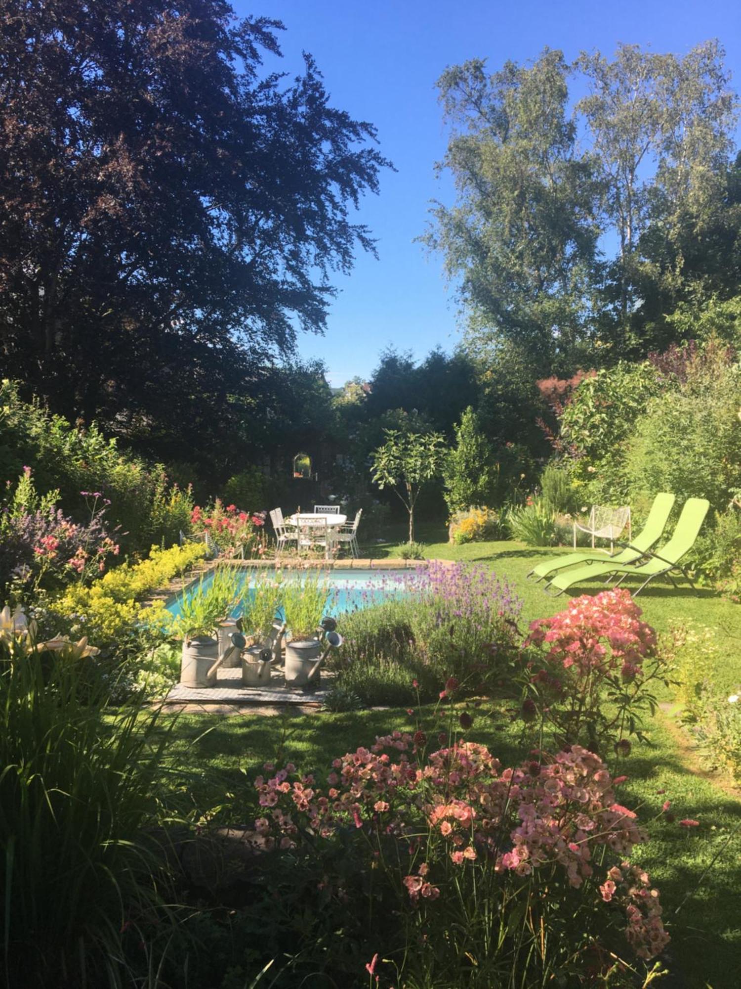 Bed and Breakfast Le Jardin Des Miroirs Esneux Camera foto